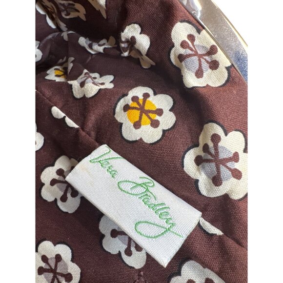 Vera Bradley Floral Kiss Lock Satchel Handbag Medium SKU 8234 - Picture 10 of 14